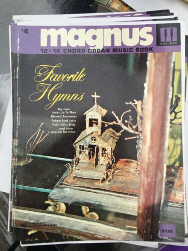 Magnus 12-16 Chord Organ Music Book #4