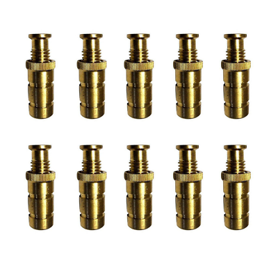 10 Pack - Swimming Pool Safety Cover Brass Anchors
