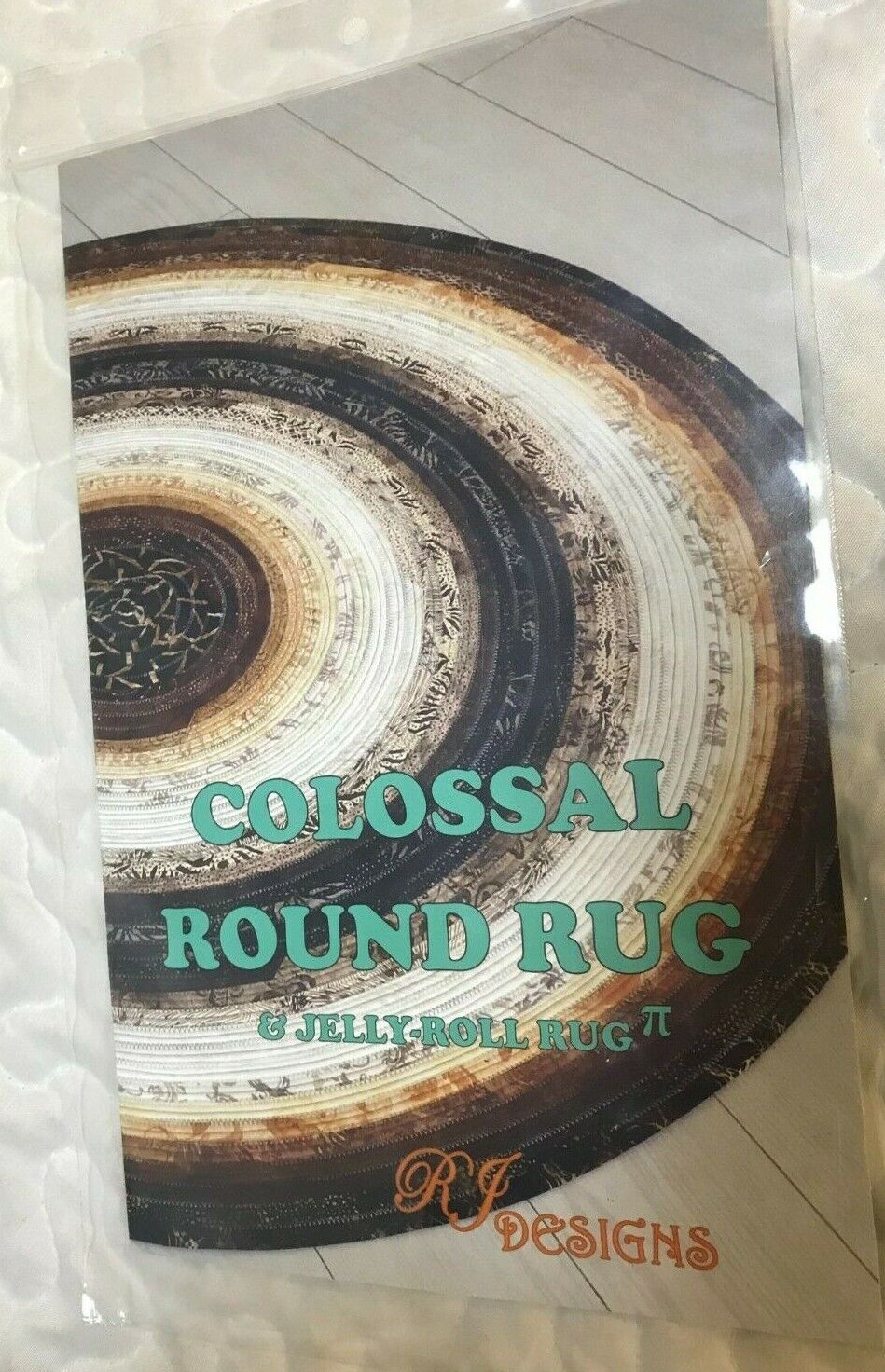 Rj Designs Colossal Round Rug & Jelly-roll Rug Pattern
